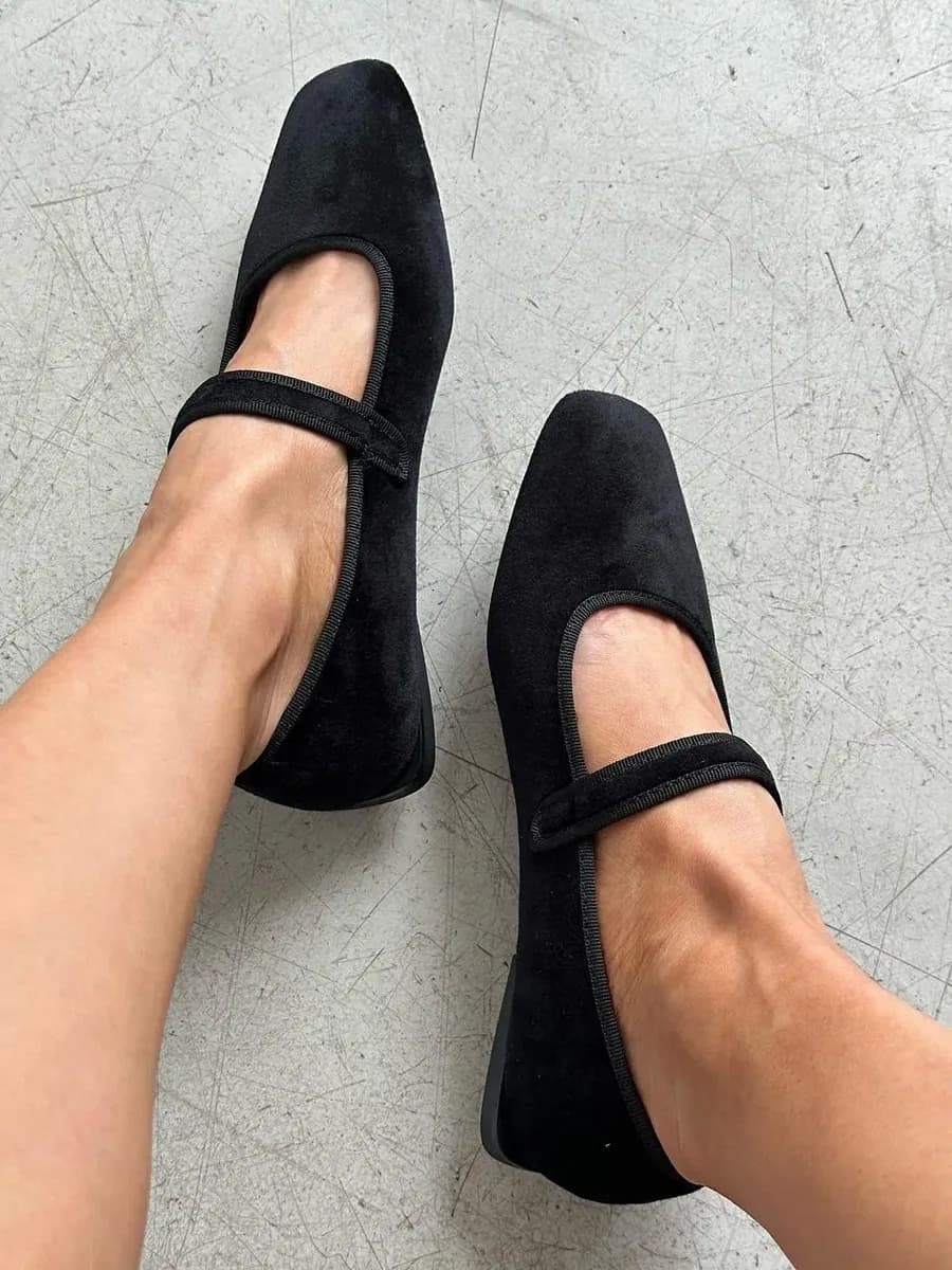 Босоножки летние балетки с закрытым носом