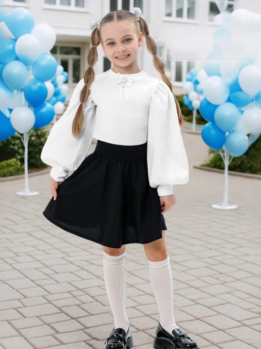 Блузка школьная для девочки