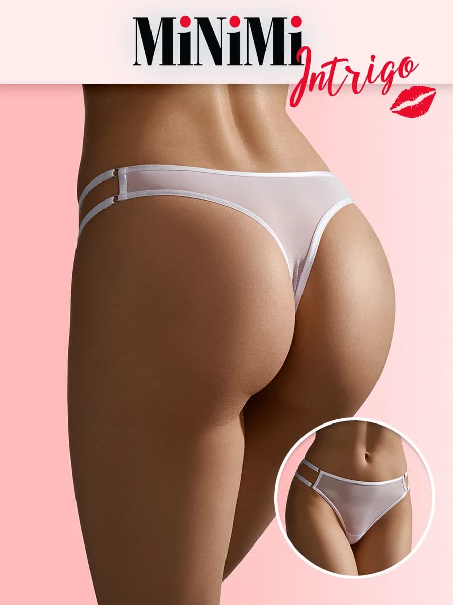 Трусы стринги из сетки - фото 1