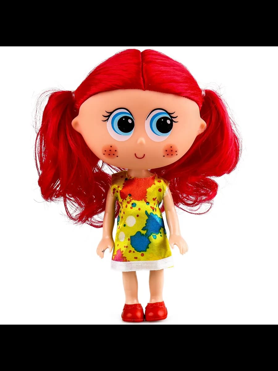 Кукла Большие глазки с яркими волосами игрушка для девочки