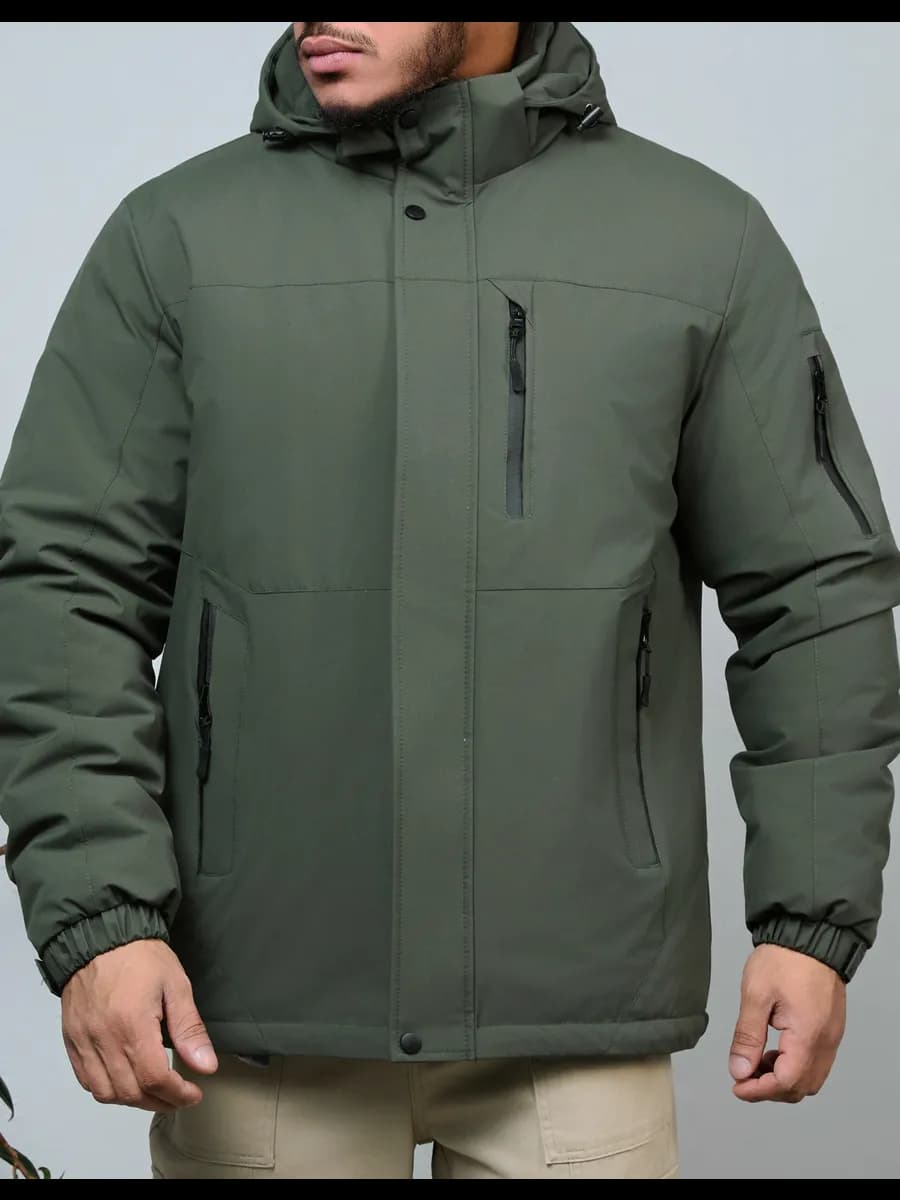 Куртка демисезонная с капюшоном