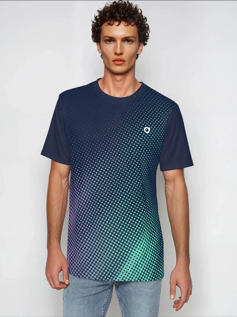 Футболка спортивная для фитнеса и тренировок