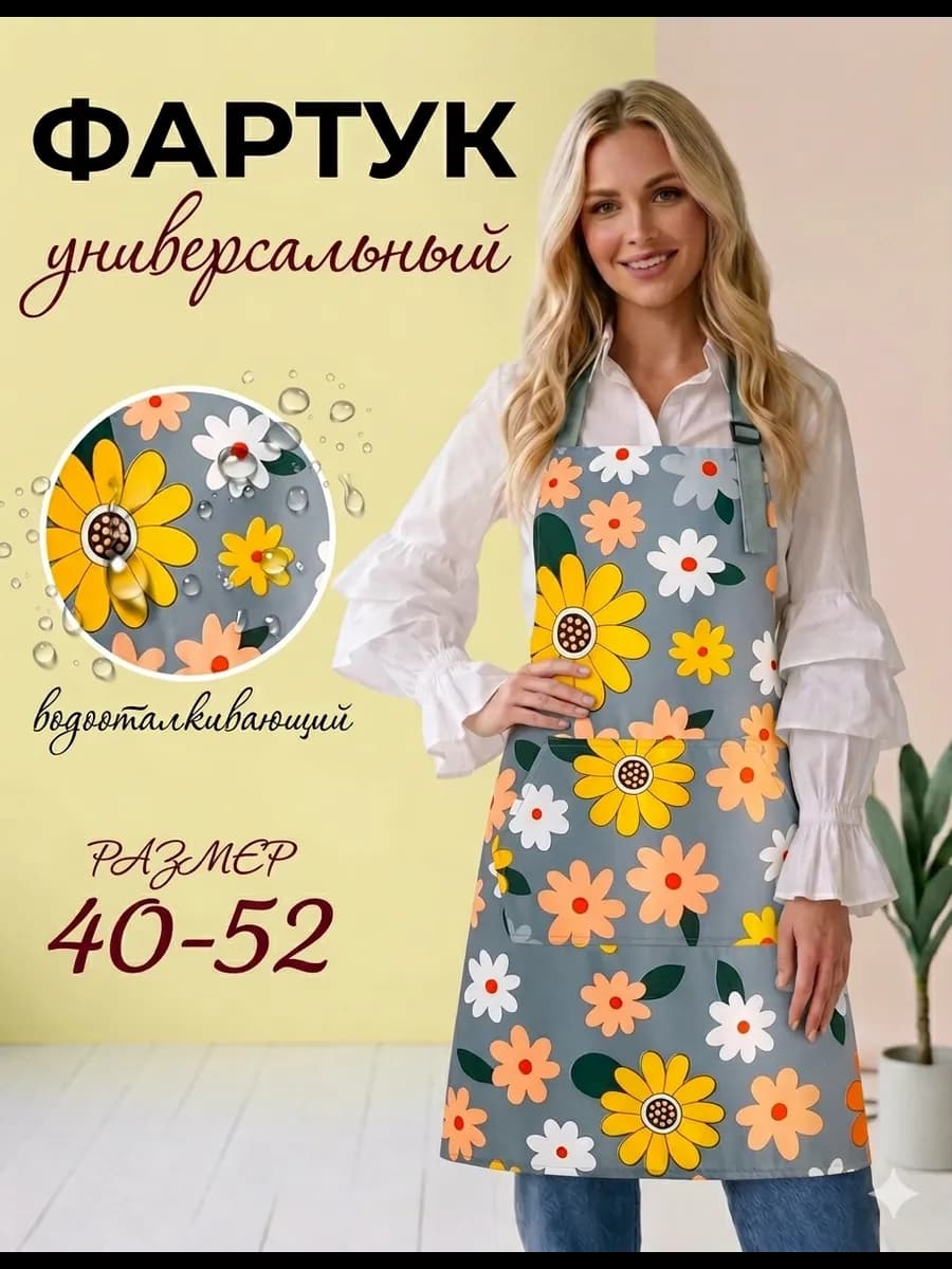 Фартук кухонный непромокаемый