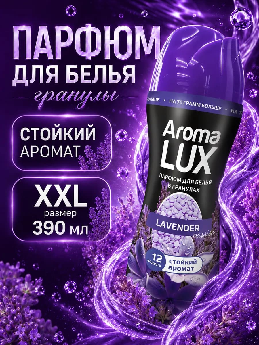 Парфюмированный кондиционер для стирки белья в гранулах