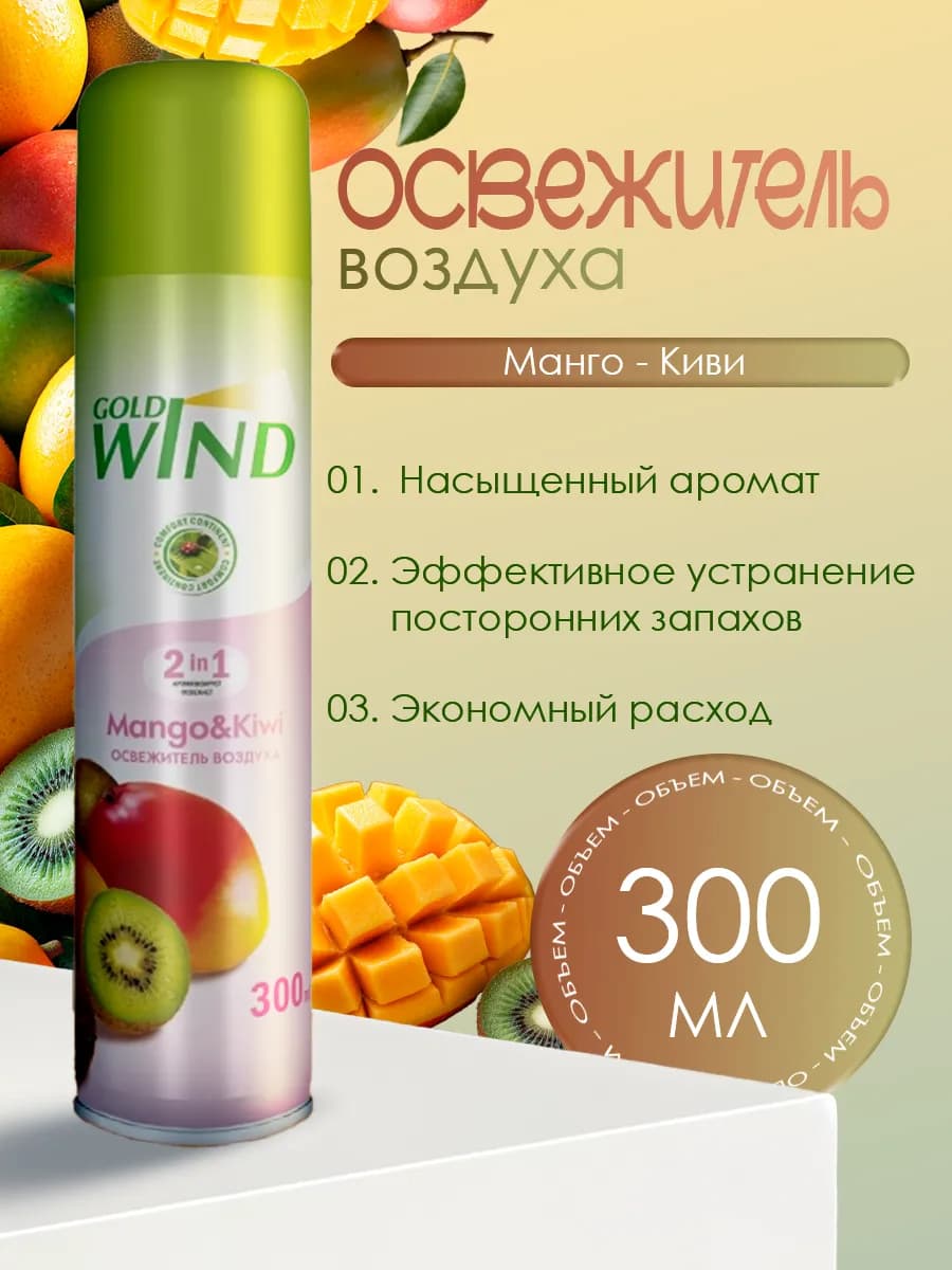 Освежитель воздуха Mango & Kiwi (Манго,киви)