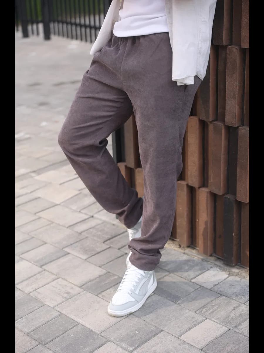 Брюки чинос вельветовые классические