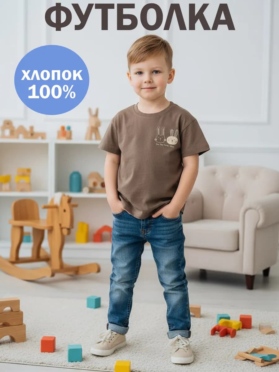 Детская футболка с коротким рукавом