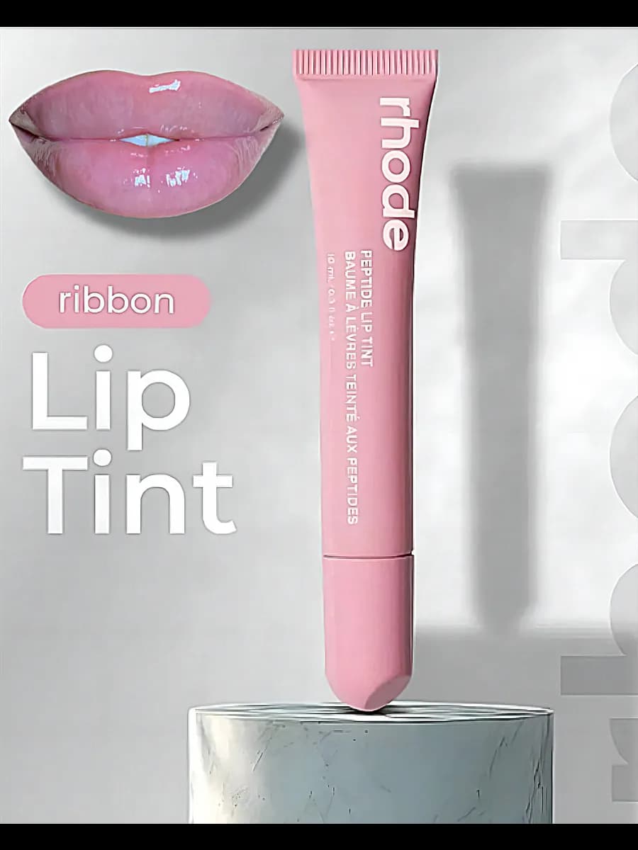 Пептидный блеск бальзам для губ прозрачный RHODE