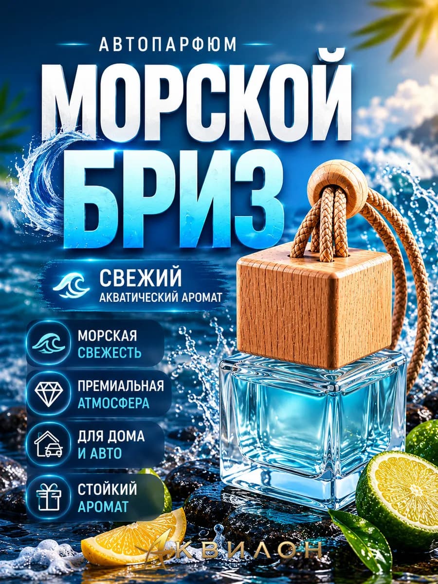 Ароматизатор в машину Морской бриз
