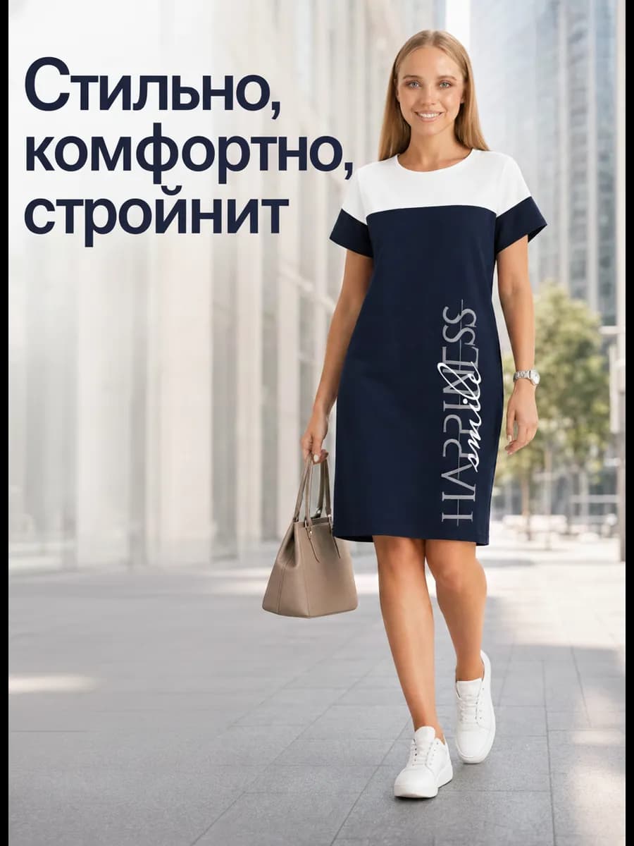 Летнее спортивное платье турецкого качества