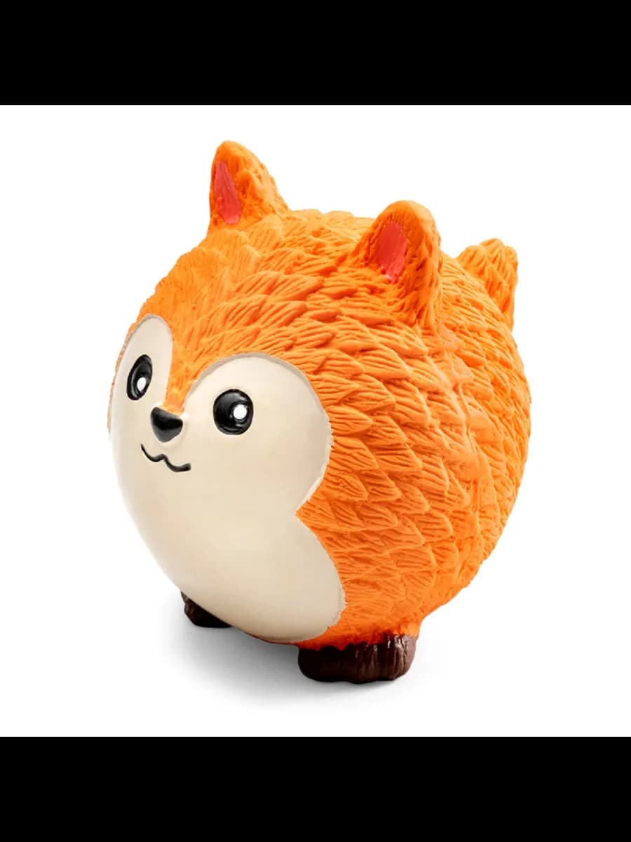 Игрушка для собак из латекса Лисенок-мяч, 9 см