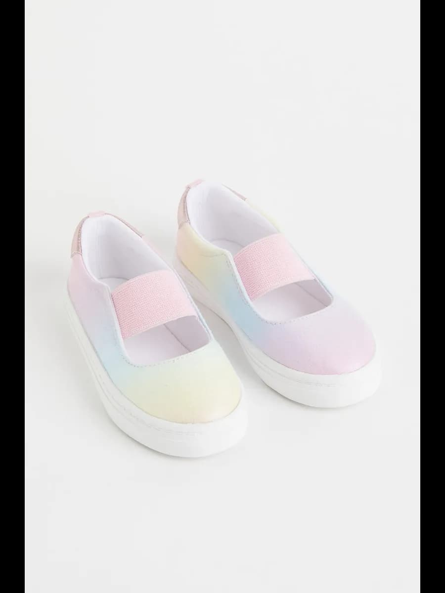 Балетки детские слипоны кеды без шнурков