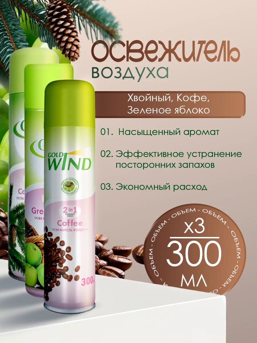 Набор №4 Освежители воздуха 3 шт