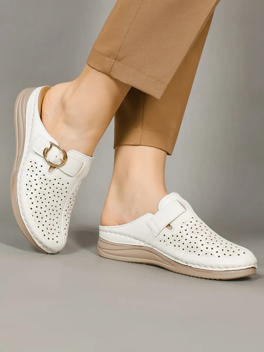 Сабо летние мюли закрытые