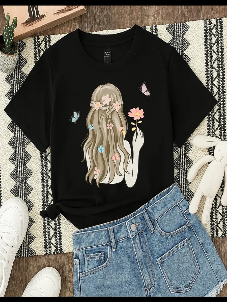 Футболка детская с принтом