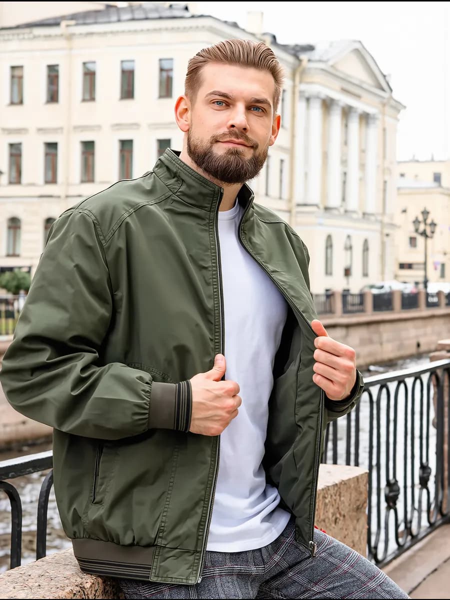 Ветровка мужская большого размера