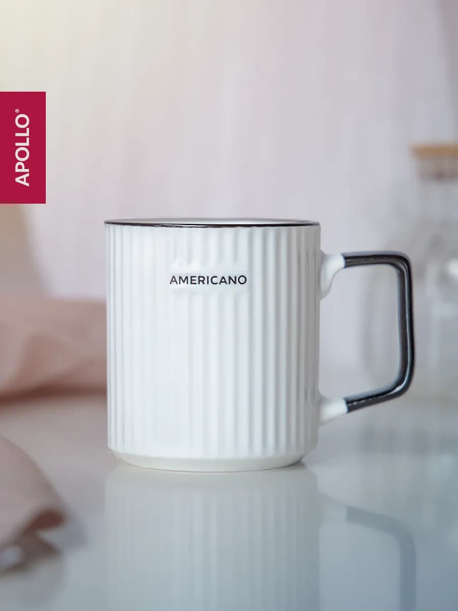 Кружка фарфоровая 370 мл Americano