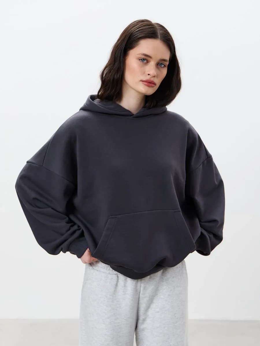 Худи оверсайз без начеса