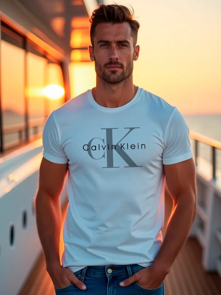 Футболка с принтом