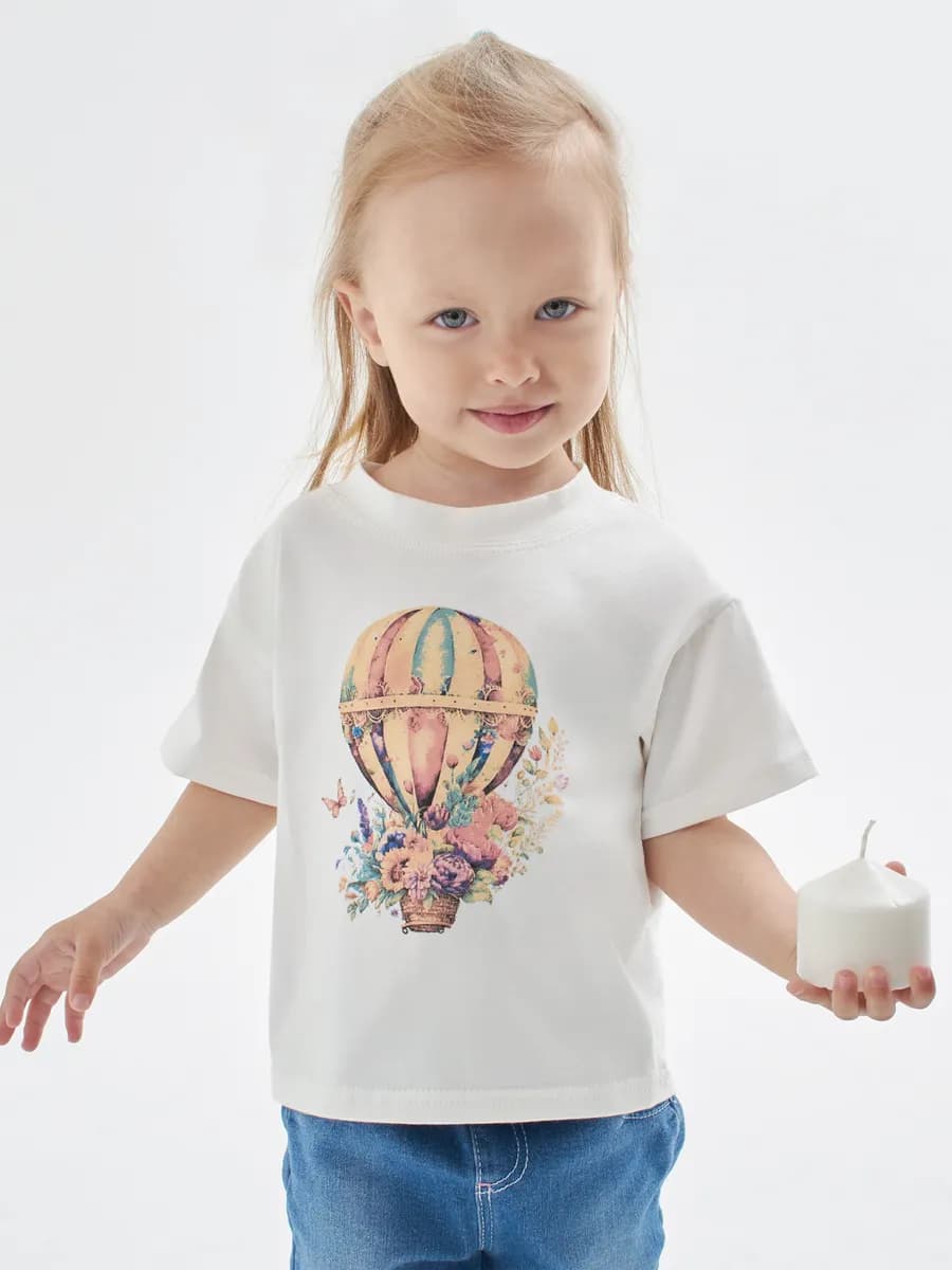 Футболка для новорожденных девочек