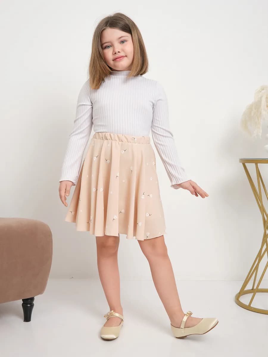 Юбка для девочки летняя - фото 1