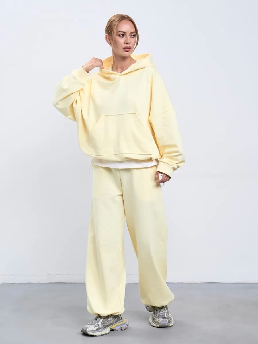 Костюм спортивный оверсайз без начеса