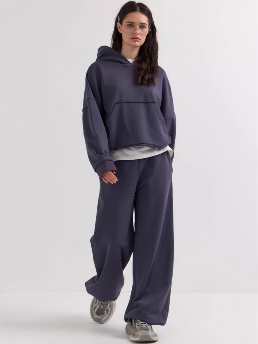 Костюм спортивный оверсайз без начеса