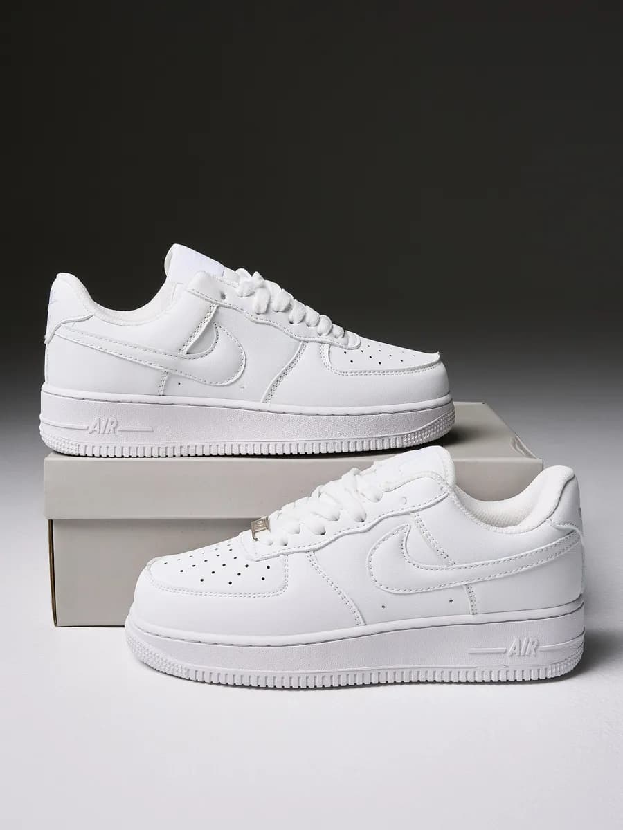 Кроссовки air force 1 форсы белые кеды