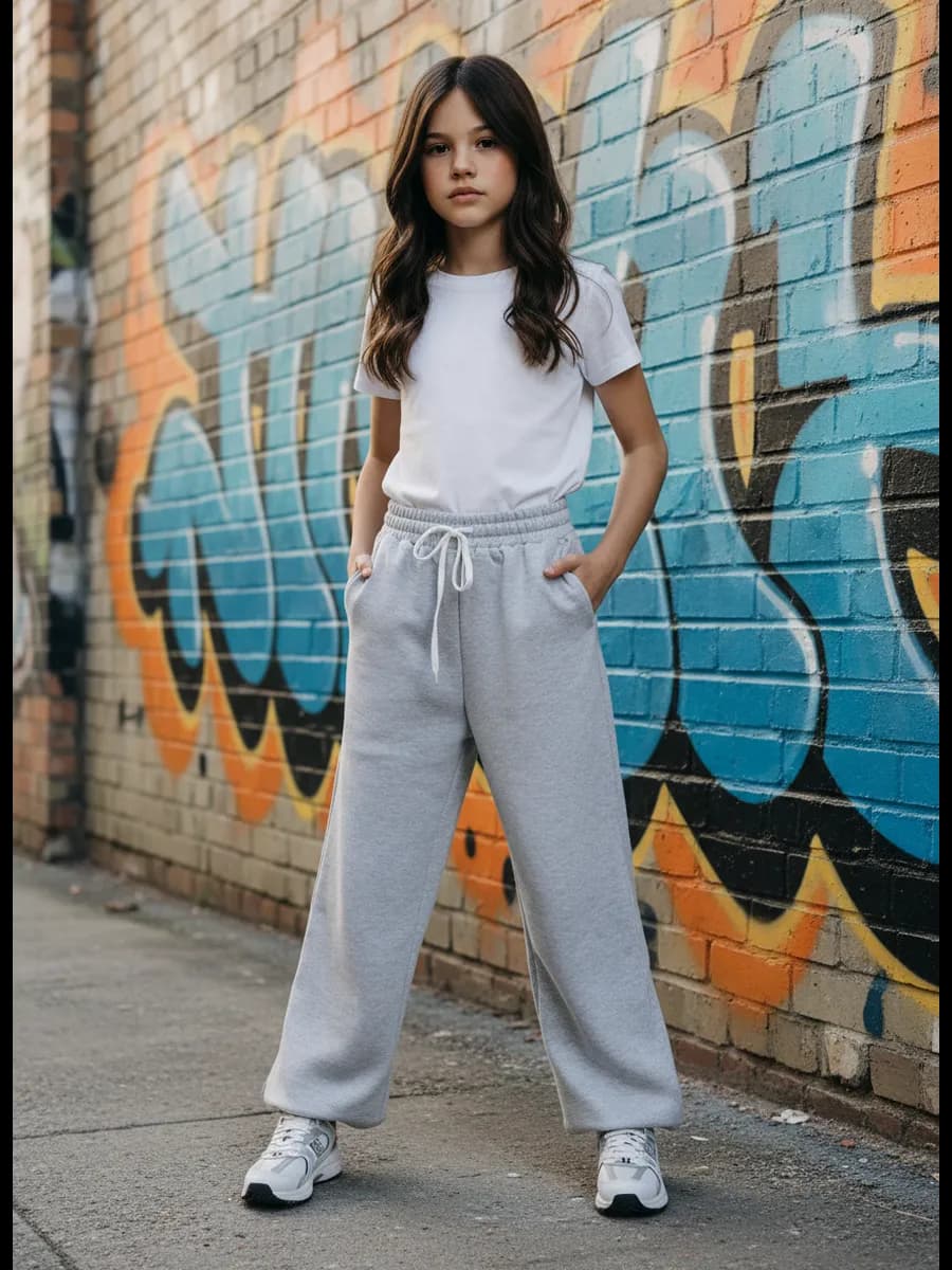 Брюки детские спортивные джоггеры широкие оверсайз