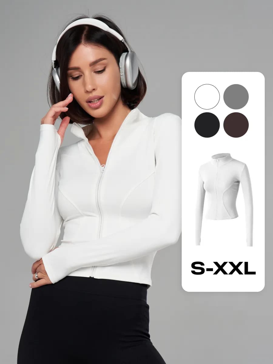 Рашгард спортивный на молнии лонгслив для фитнеса