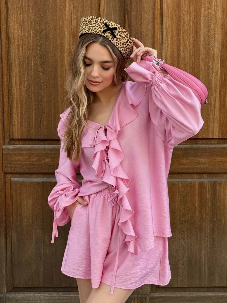 Костюм двойка летний с шортами