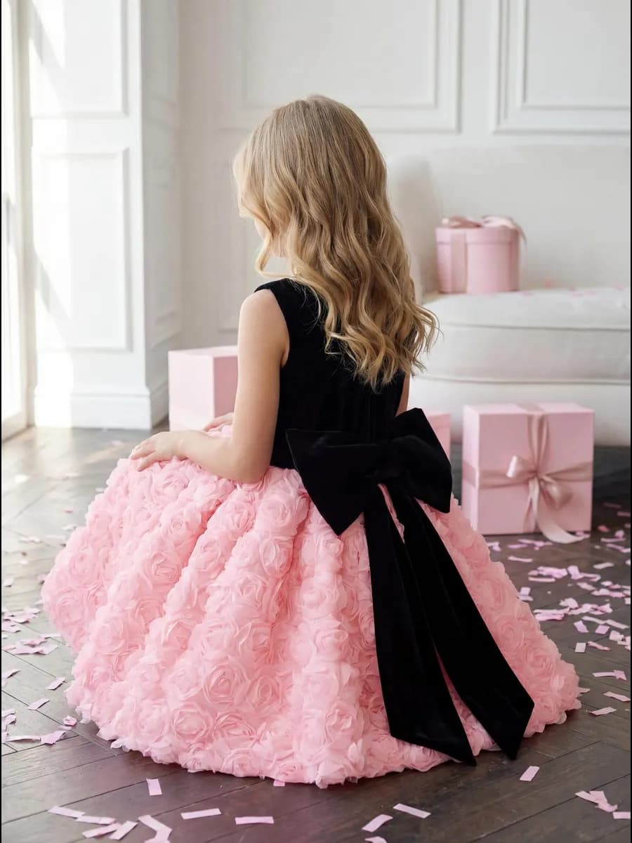 Платье нарядное праздничное пышное новогоднее на утренник