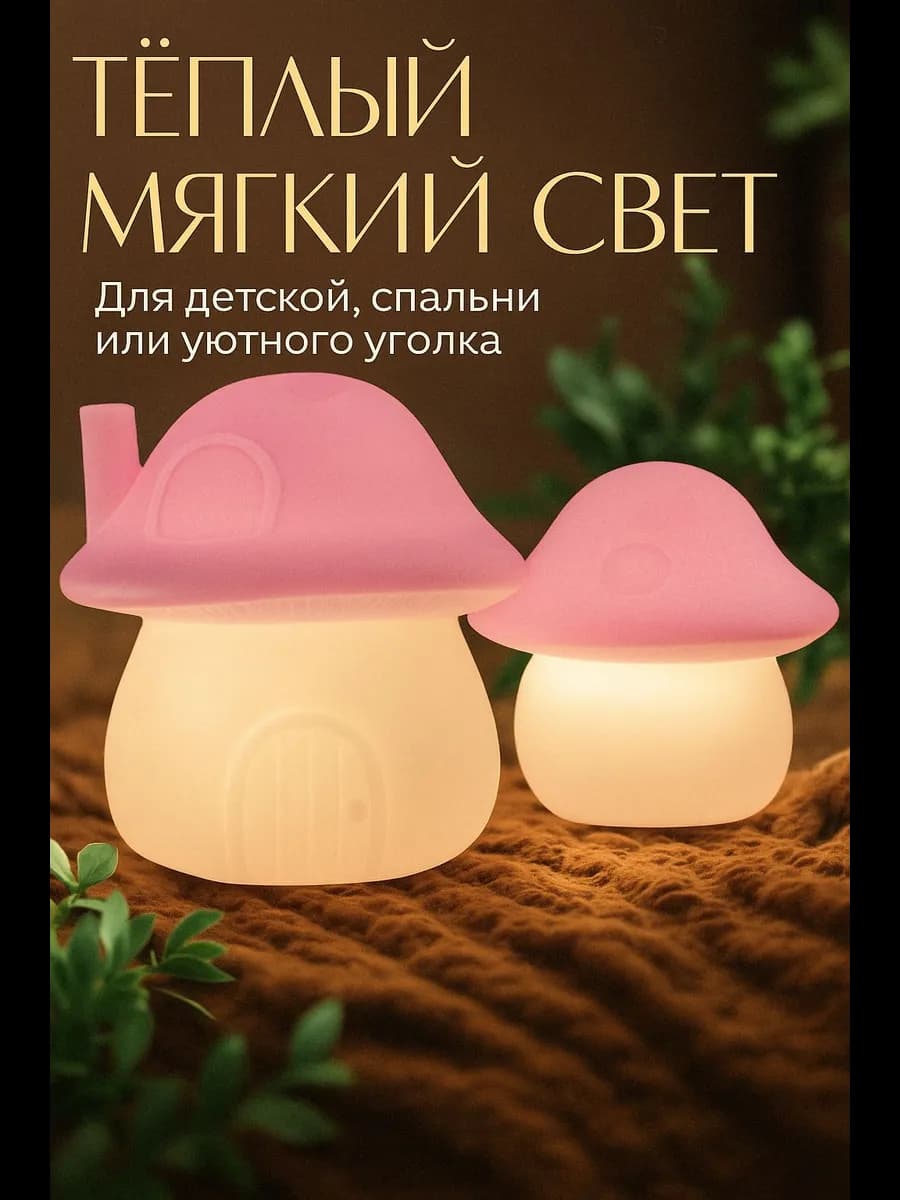 Ночник грибочки