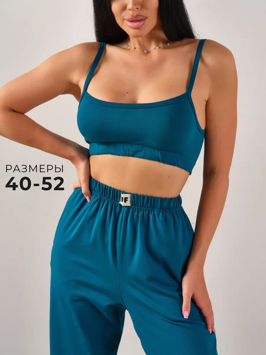 Пижама со штанами домашняя