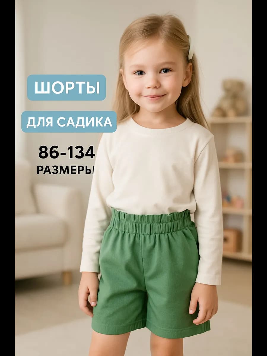 Шорты юбка в садик
