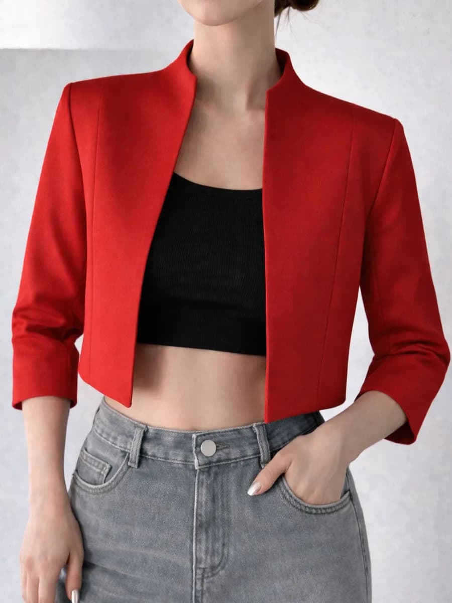 Пиджак укороченный нарядный вечернее болеро жакет