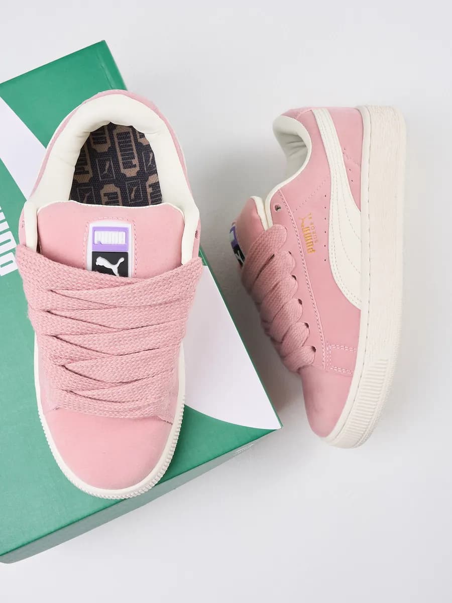 Кроссовки дутые suede xl кеды