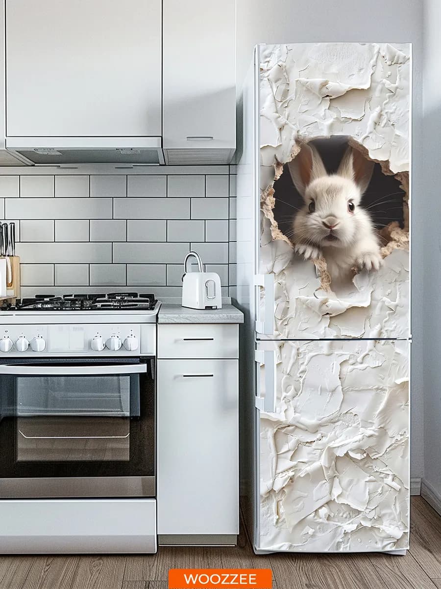 Интерьерная наклейка на холодильник декор для кухни