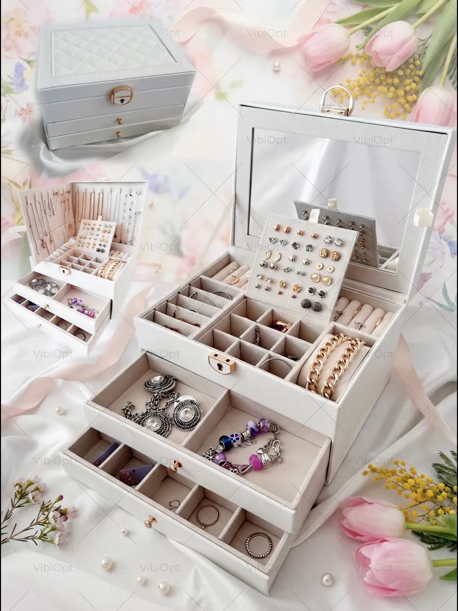 Шкатулка для украшений большая