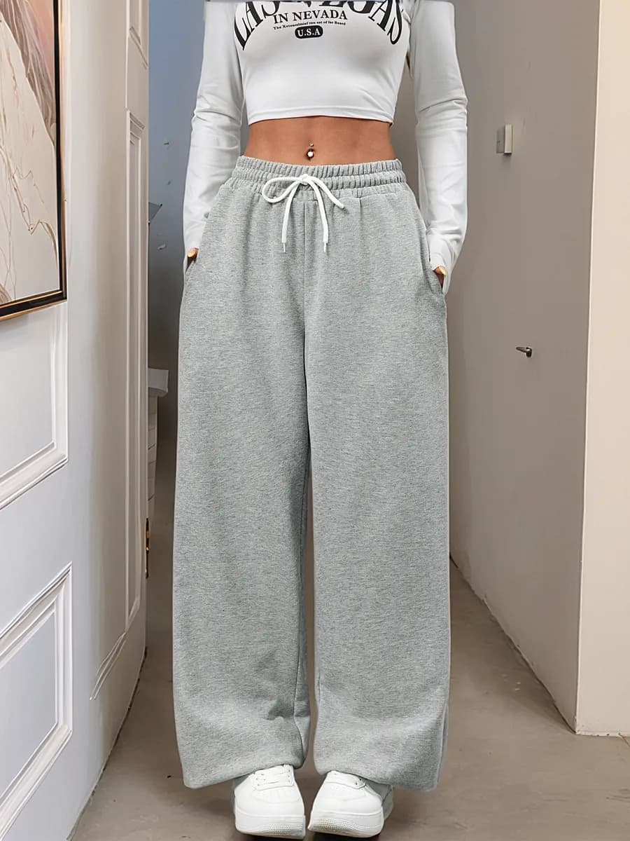 Спортивные штаны женские широкие джоггеры для танцев