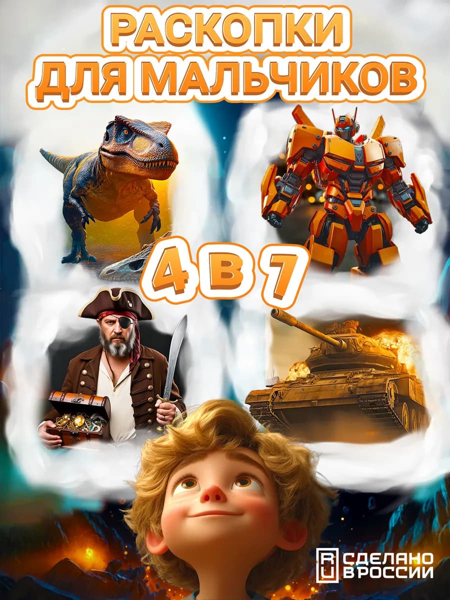 Раскопки для мальчиков