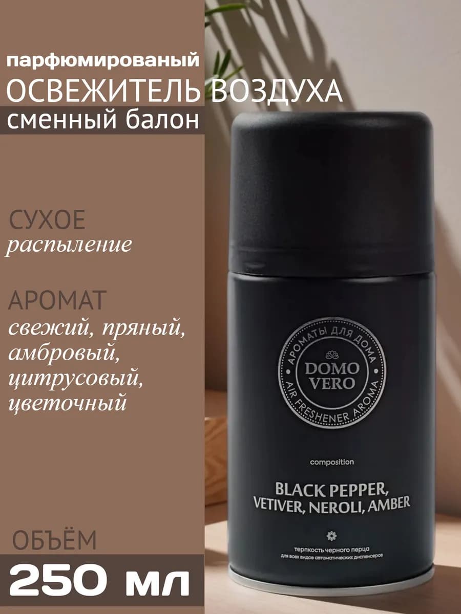 Освежитель воздуха для дома парфюм Black Pepper 250мл