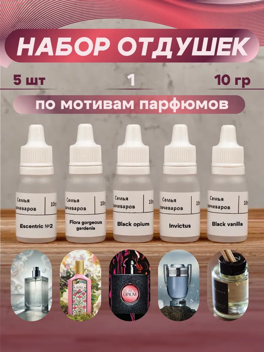 Набор отдушек для свечей