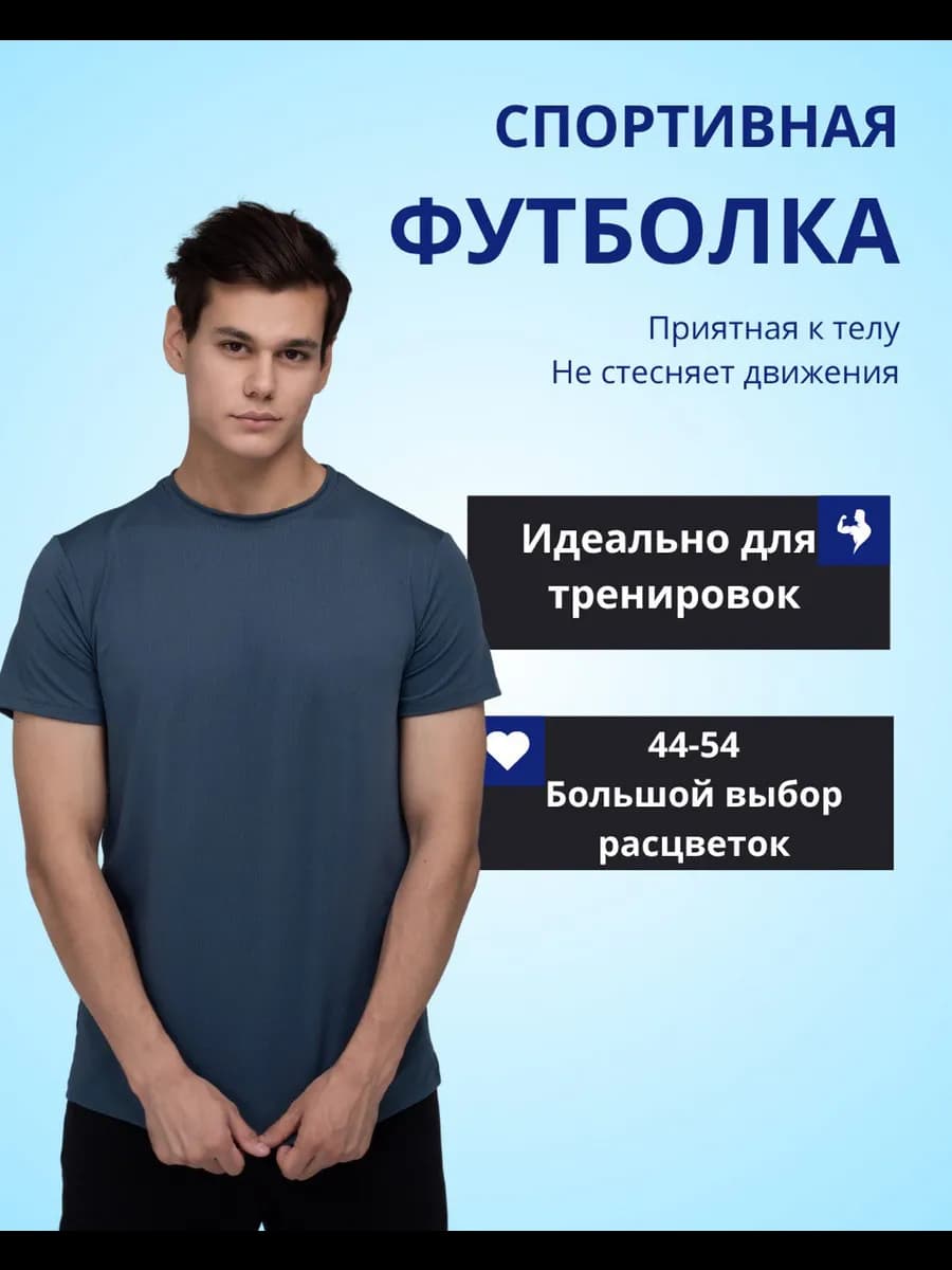 Футболка спортивная холодок