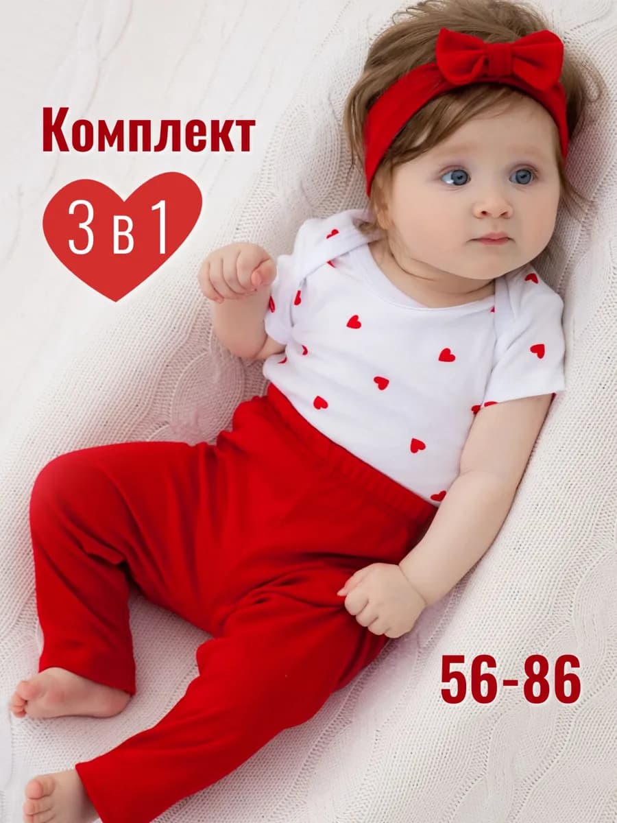Костюм на выписку для новорожденных лето