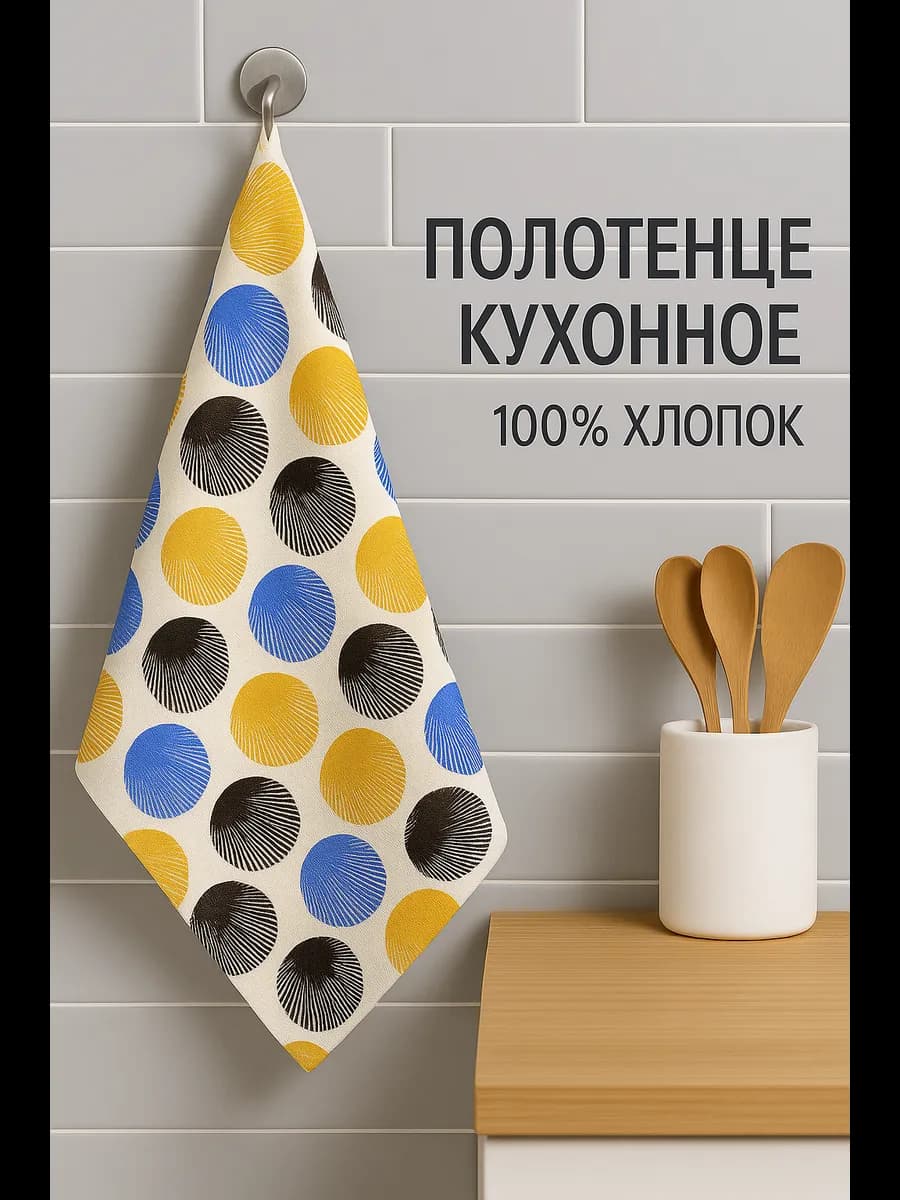 Кухонное полотенце 35×60 хлопок