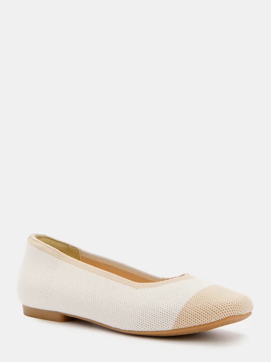 Балетки текстильные