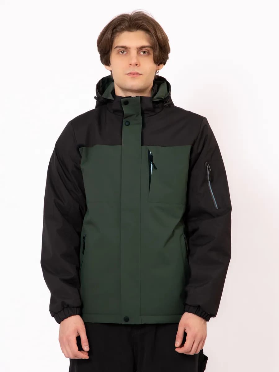 Куртка мужская демисезонная с капюшоном