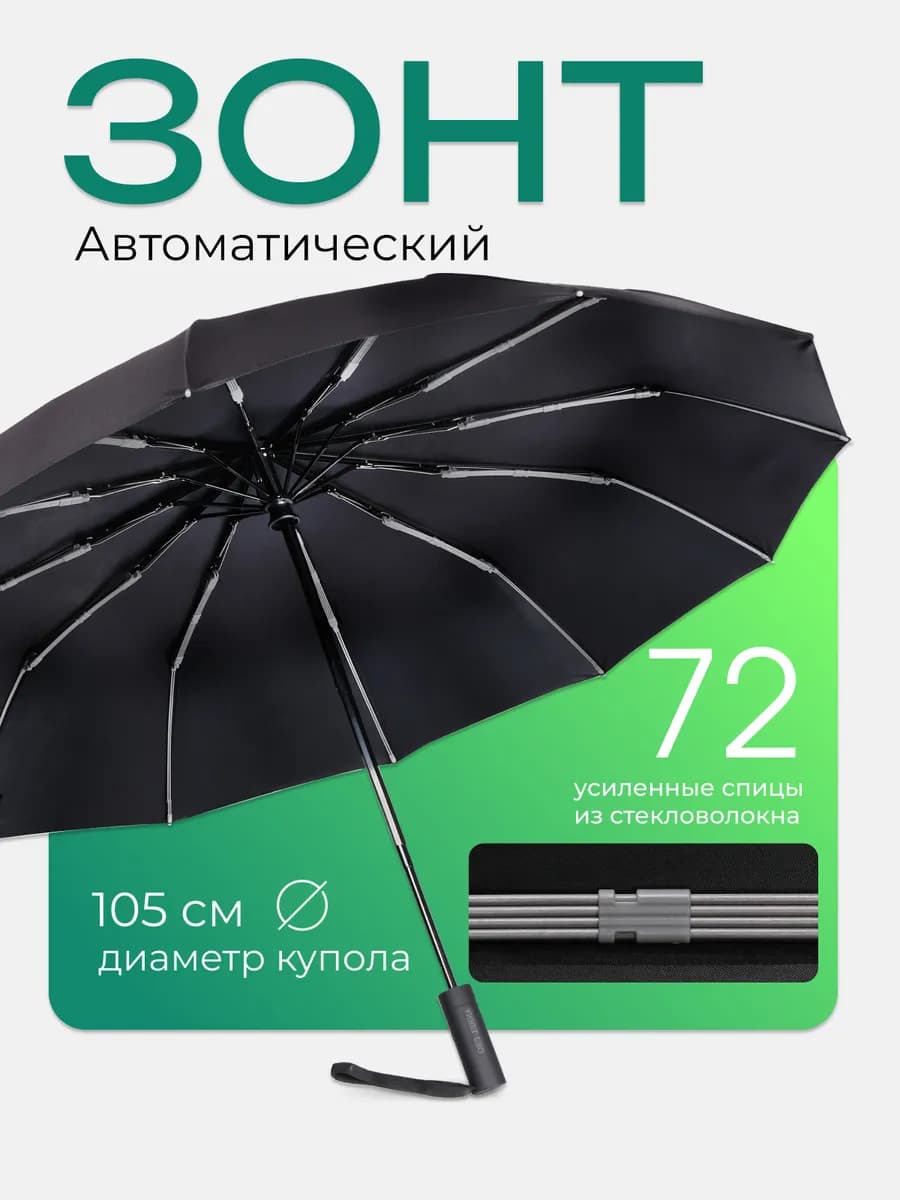 Зонт автомат антиветер 12 спиц