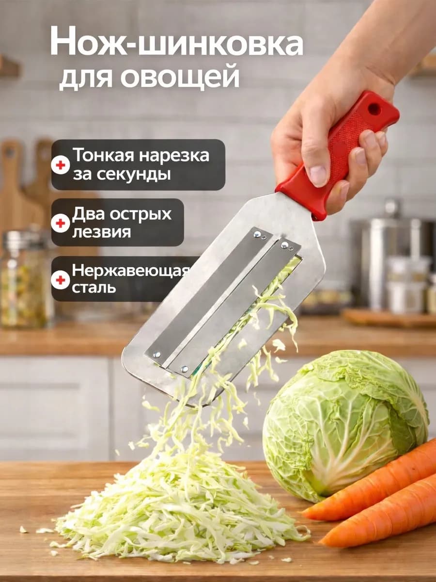 Шинковка для капусты ручная 30 см